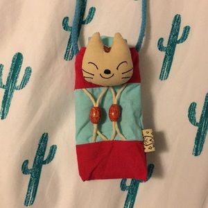 Cute kitten Japanese coin bag